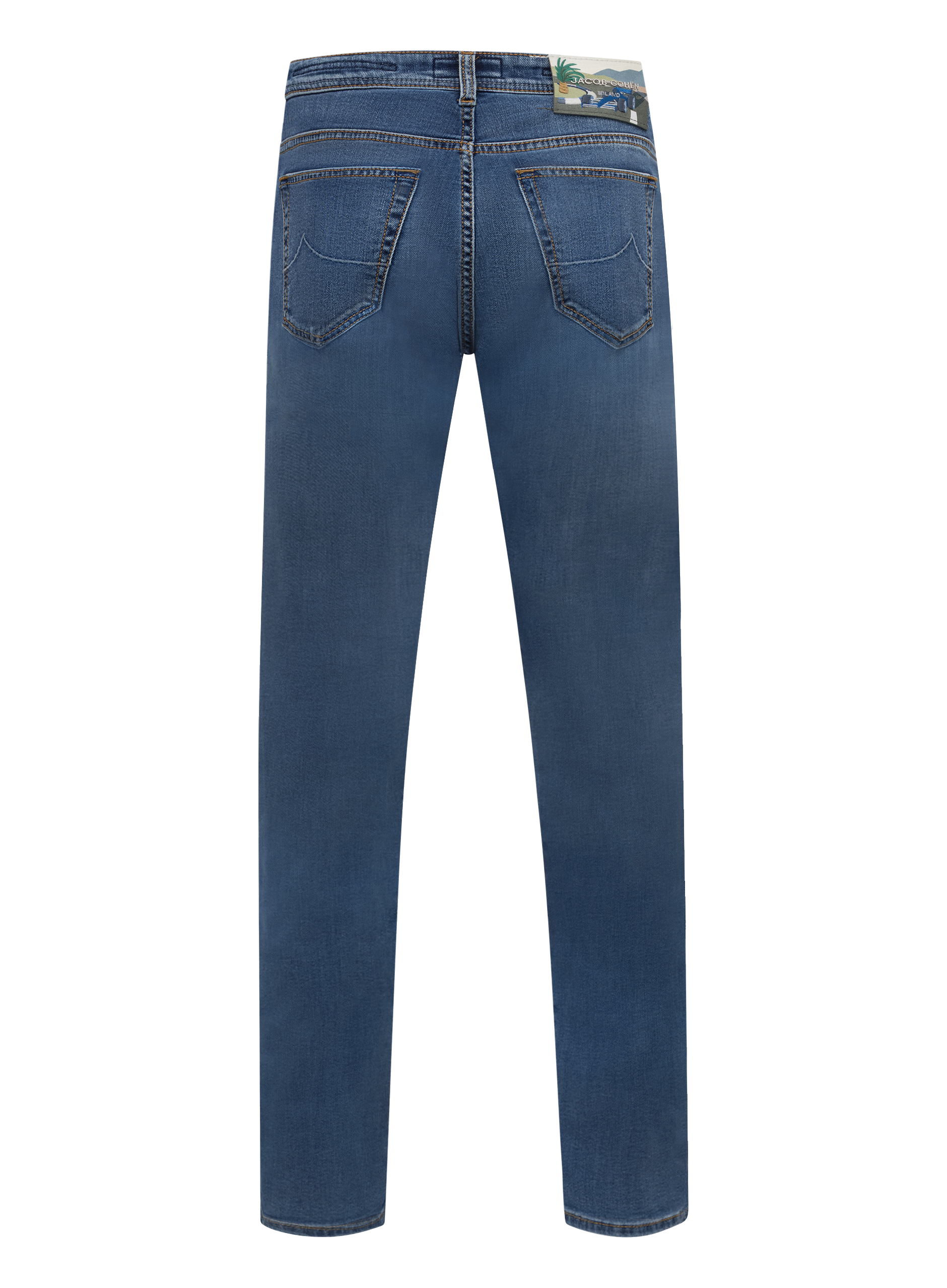 Bard jeans van katoen | Blauw