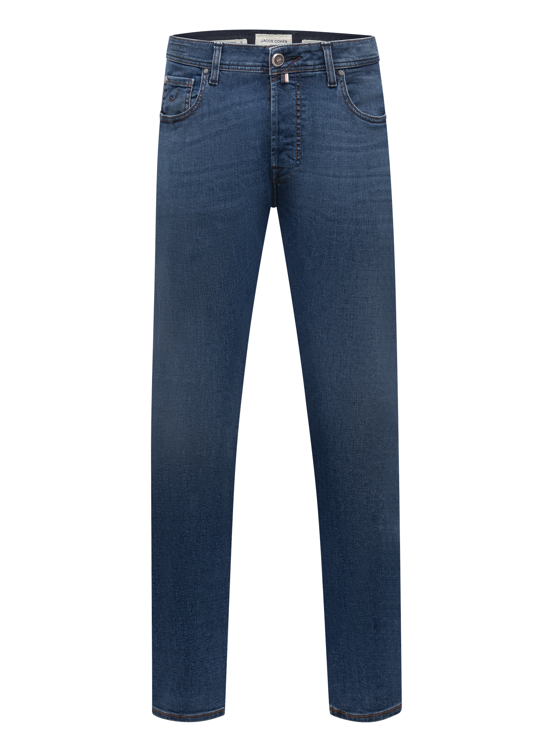 Bard jeans in katoen stretch | Blauw