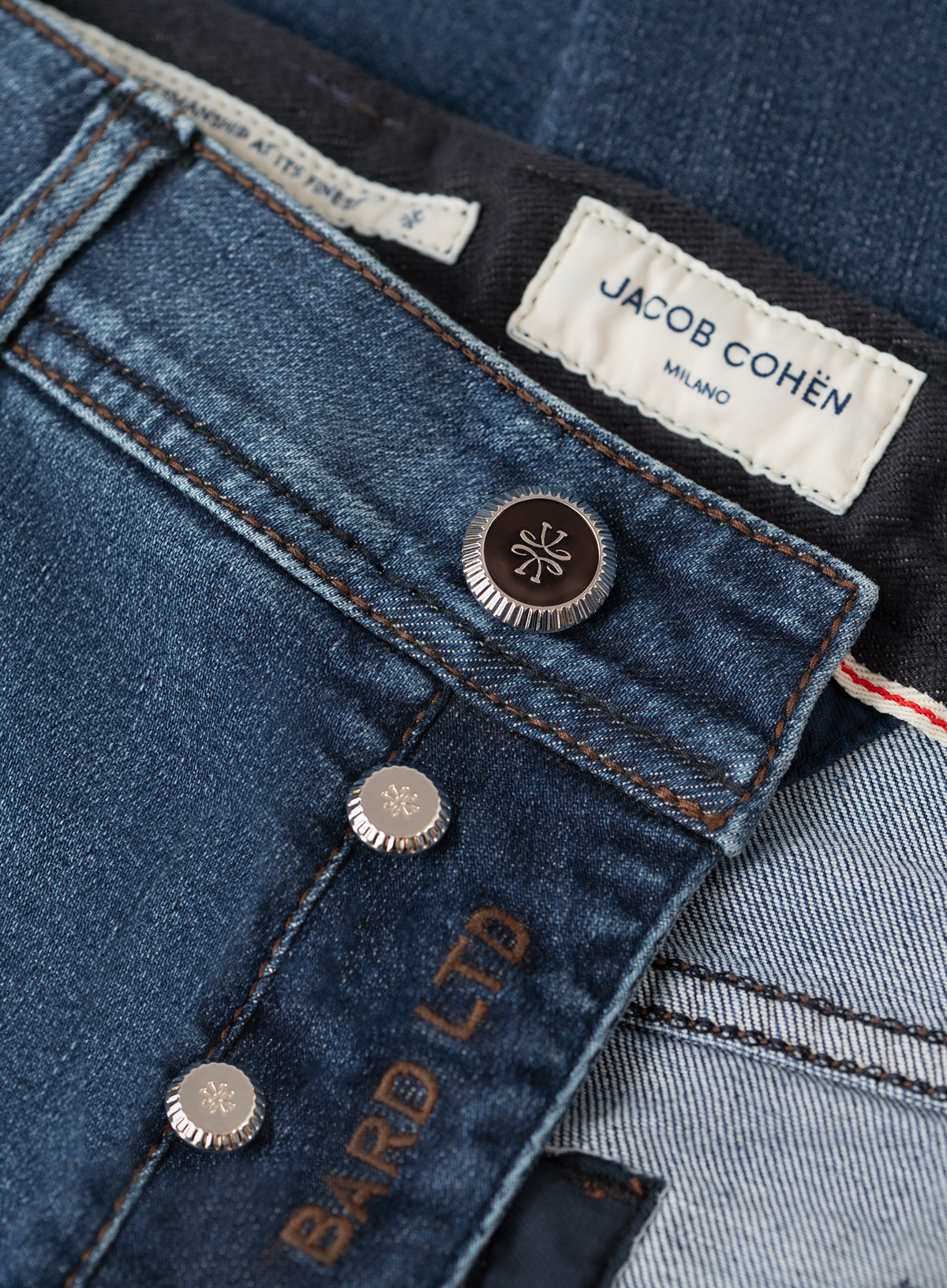 Bard jeans in katoen stretch | FULL_WIDTH | Blauw