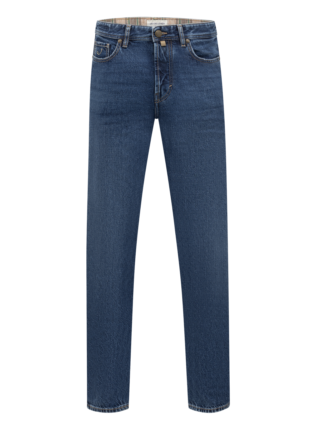 Sean jeans in katoen | D.blauw