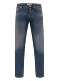 Bard jeans in katoen stretch | Blauw