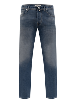 Bard jeans in katoen stretch | Blauw