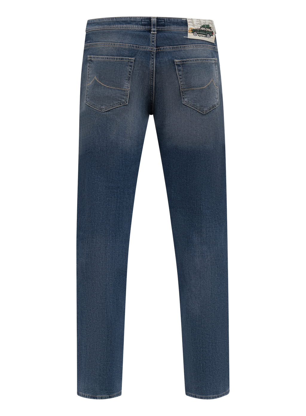 Bard jeans in katoen stretch | Blauw