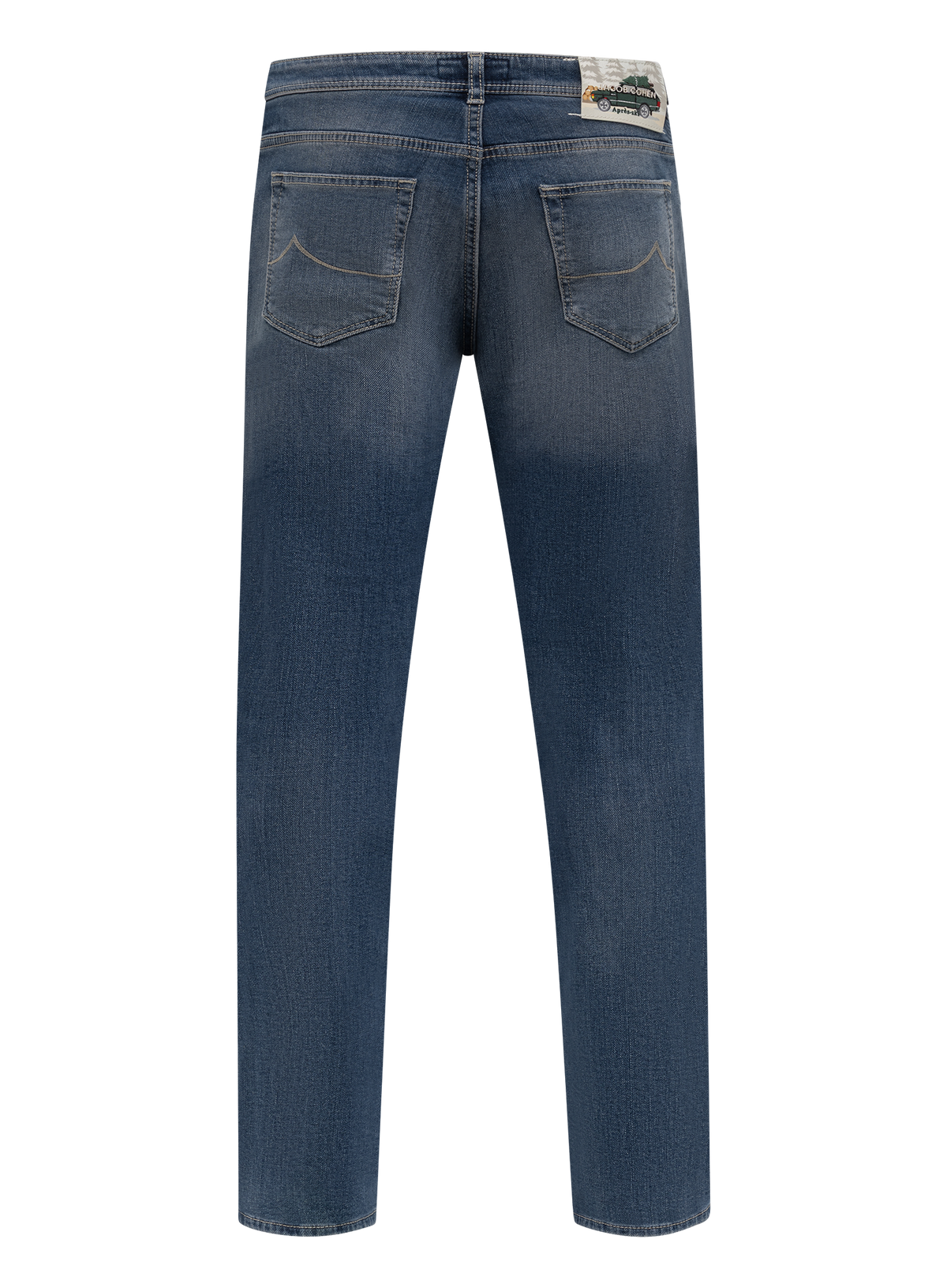 Bard jeans in katoen stretch | Blauw