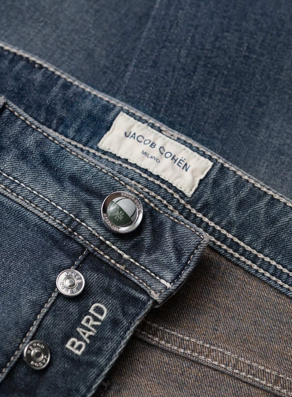 Bard jeans in katoen stretch | FULL_WIDTH | Blauw
