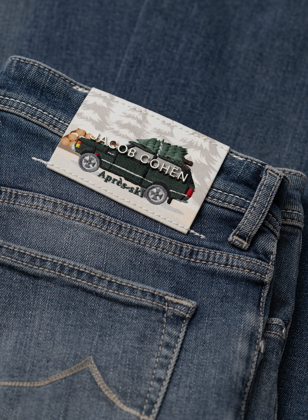 Bard jeans in katoen stretch | FULL_WIDTH | Blauw