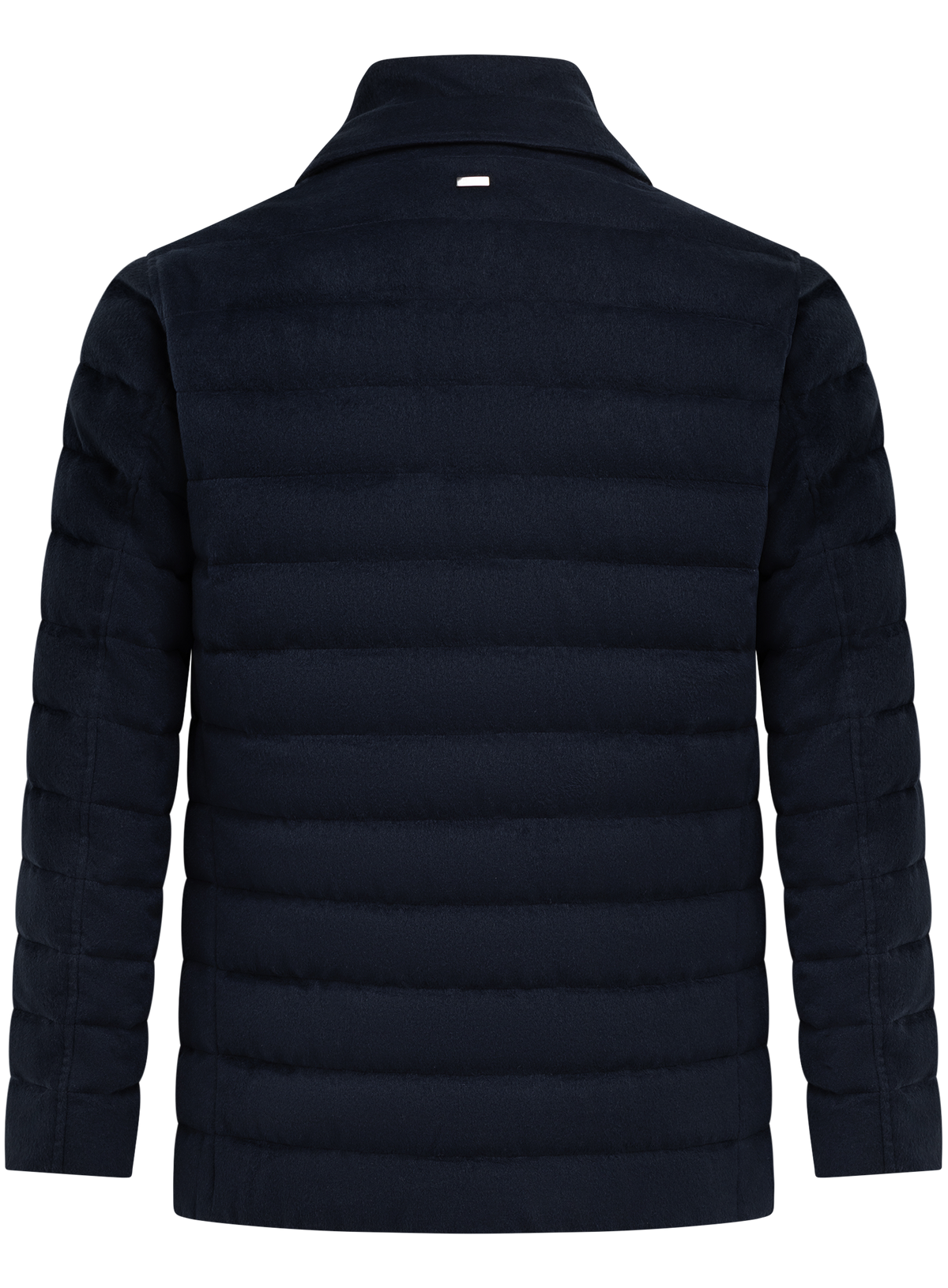 Gewatteerde blazerjack van wol | BLUE NAVY