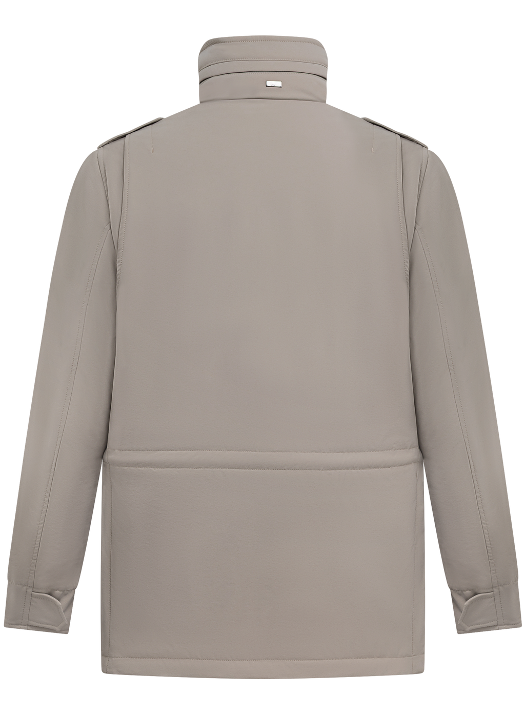 Field jacket met opstaande kraag | Beige