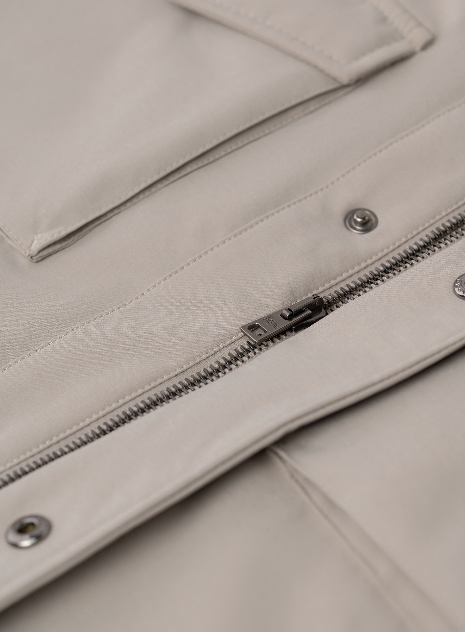 Field jacket met opstaande kraag | FULL_WIDTH | Beige