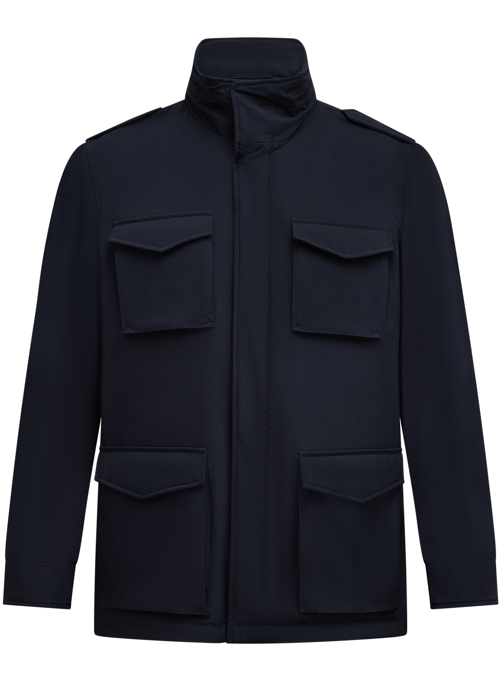 Field jacket in technische stof | BLUE NAVY