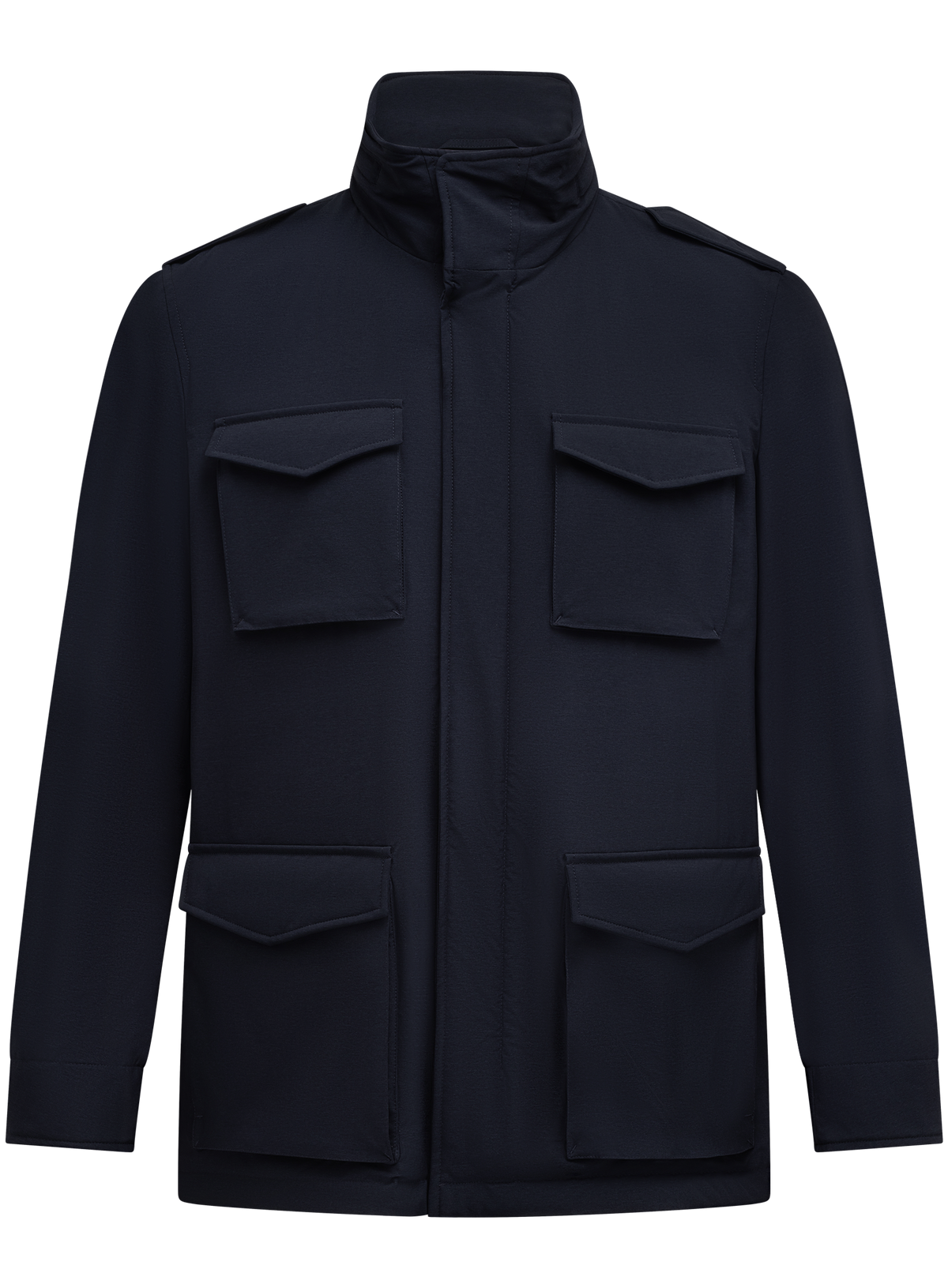 Field jacket in technische stof | BLUE NAVY