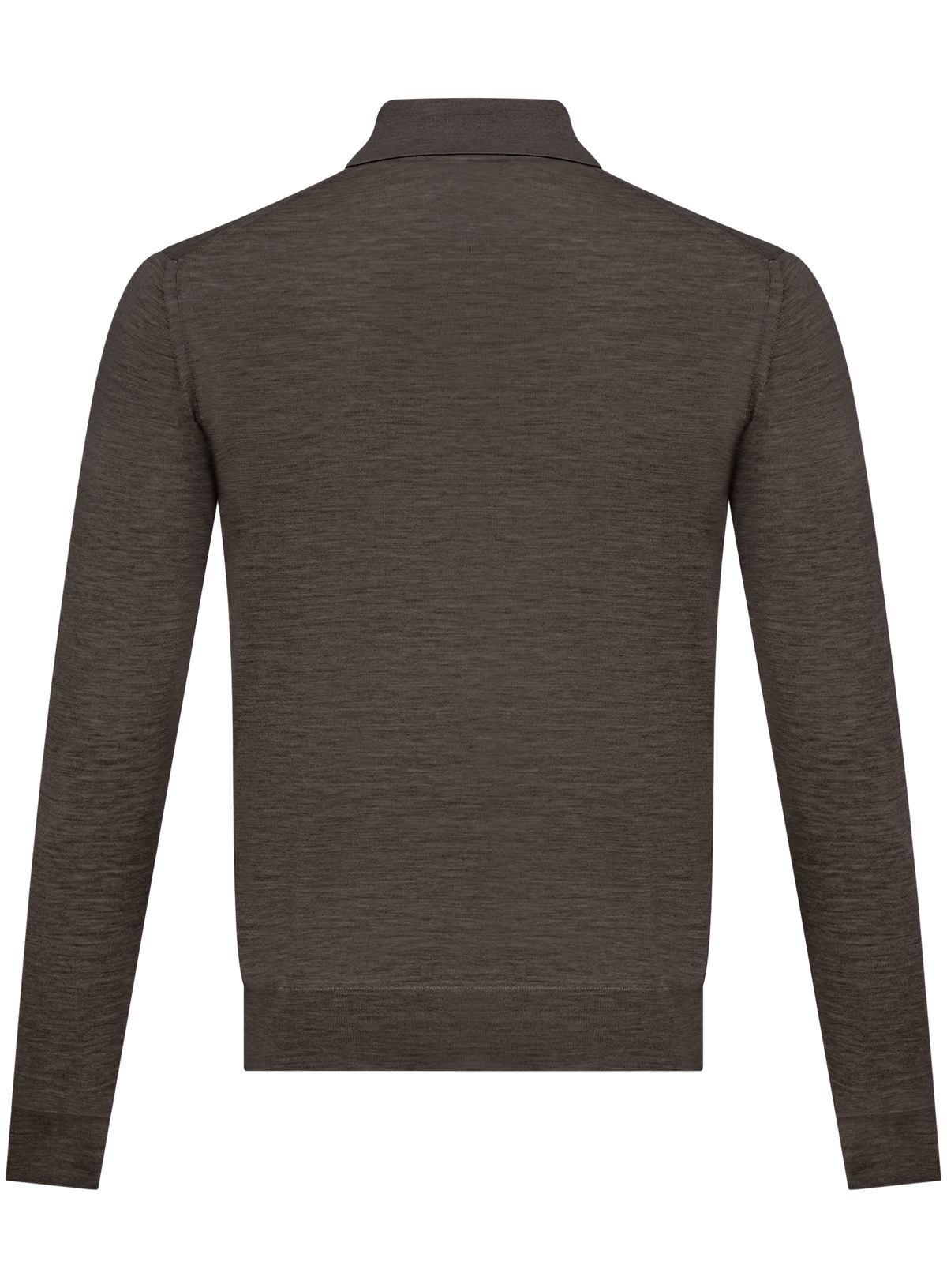 Polo in cashmere zijde | TAUPE