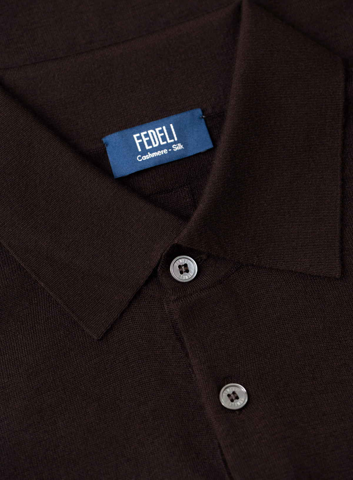 Polo in cashmere zijde | FULL_WIDTH | D.Bruin