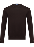 Ronde hals in cashmere zijde | D.Bruin