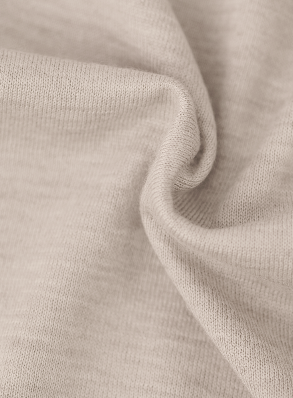 Half-zip vest van cashmere en zijde | FULL_WIDTH | Beige