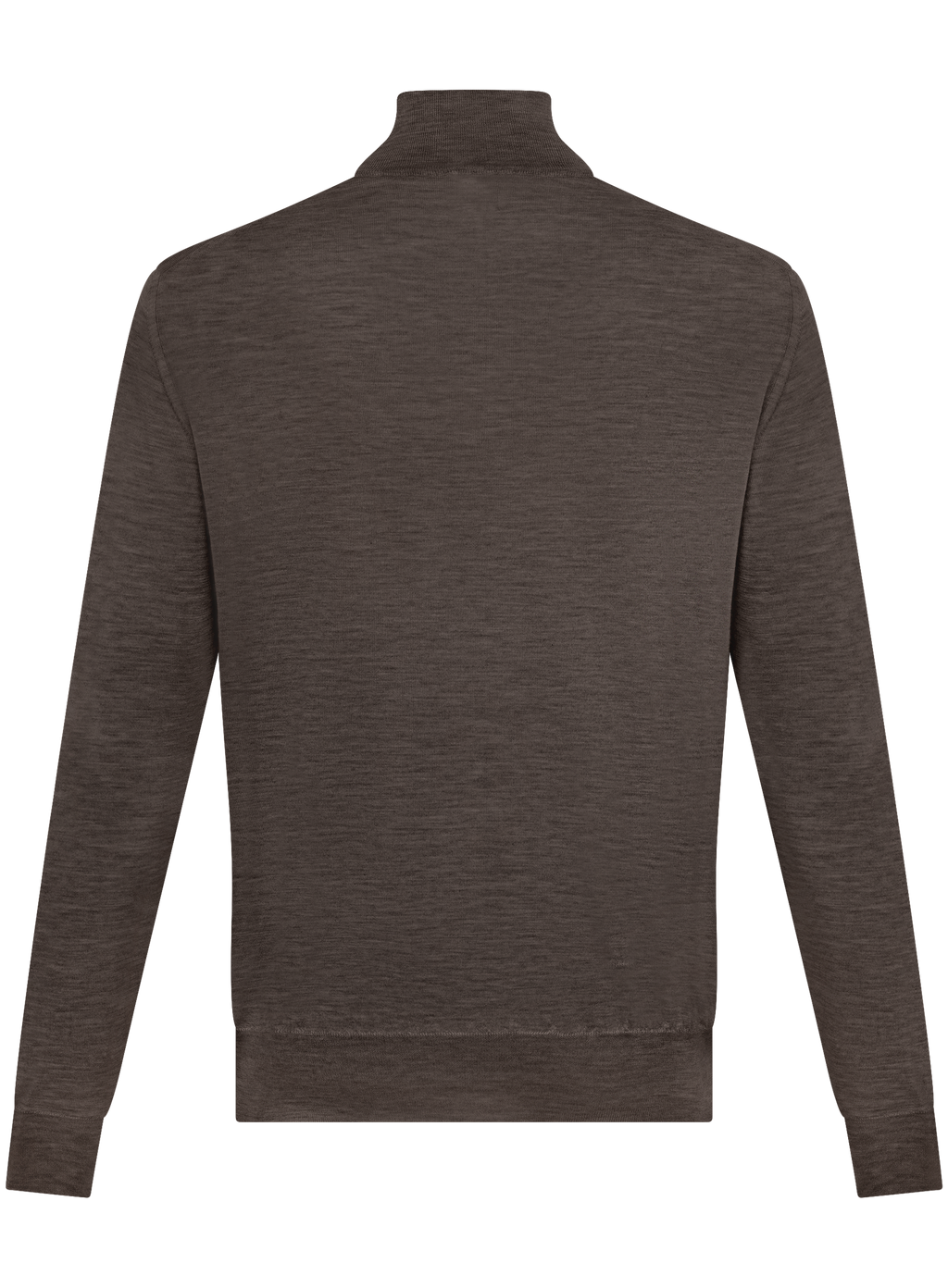 Half-zip vest in cashmere zijde | D.Bruin