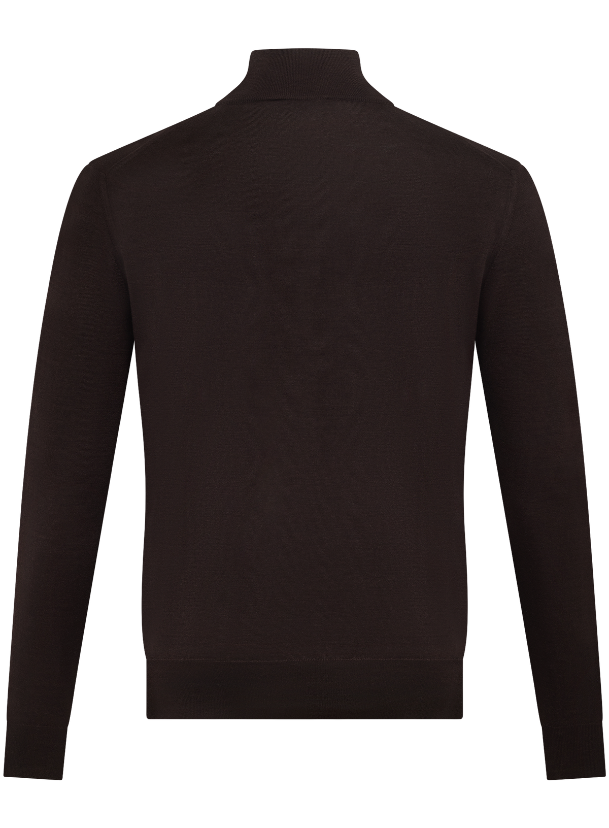 Half-zip vest van cashmere en zijde | D.Bruin