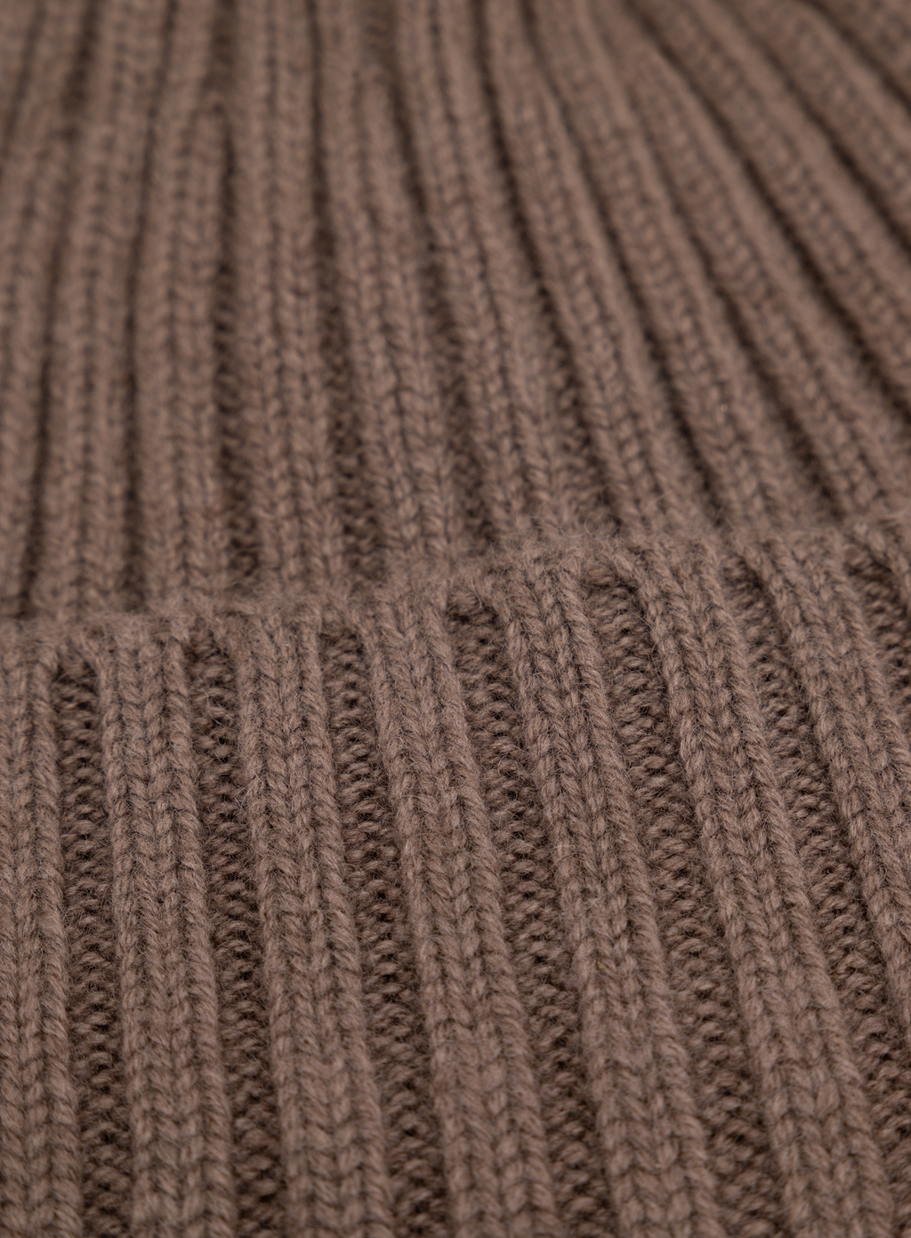 Ribgebreide muts van cashmere | FULL_WIDTH | TAUPE