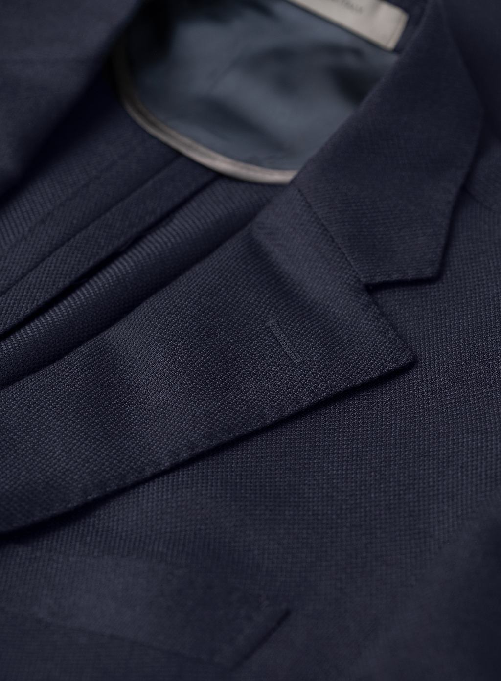 Colbert in wol zijde | FULL_WIDTH | BLUE NAVY