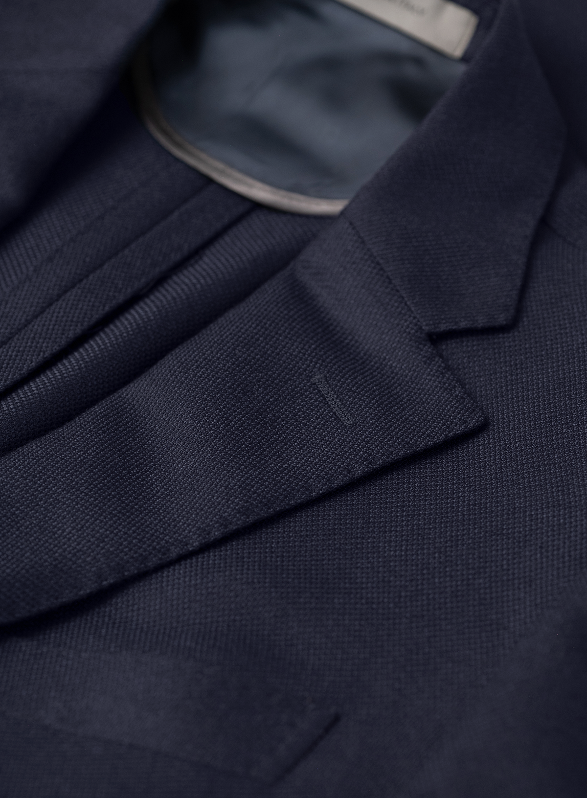 Colbert in wol zijde | FULL_WIDTH | BLUE NAVY