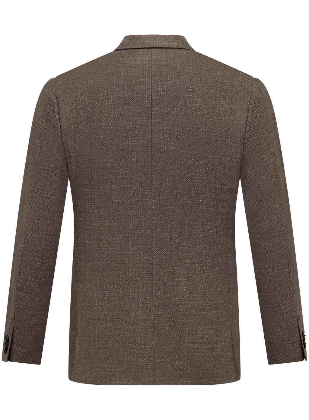 Gemêleerd colbert van wol, zijde en cashmere | TAUPE
