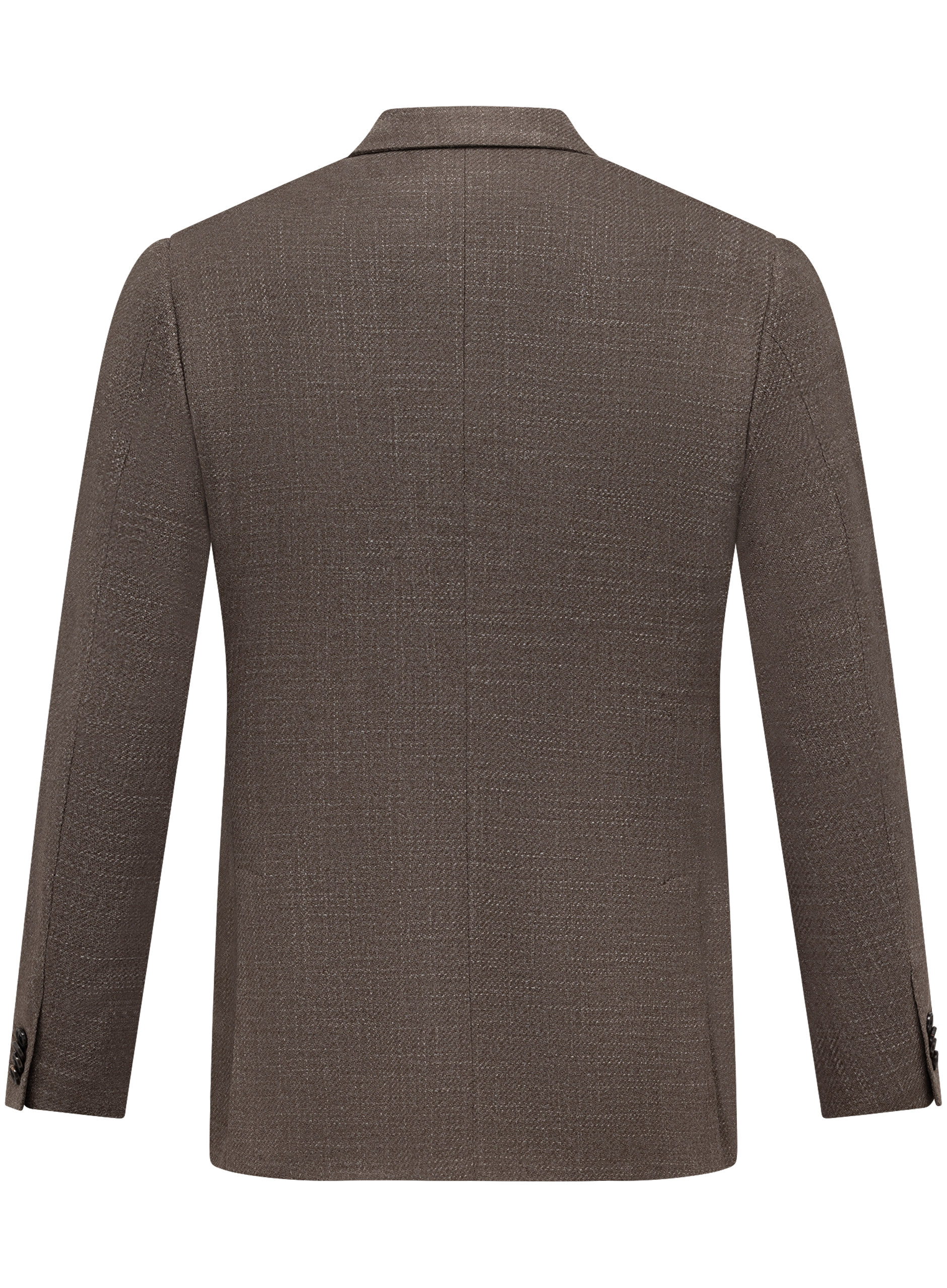 Gemêleerd colbert van wol, zijde en cashmere | TAUPE