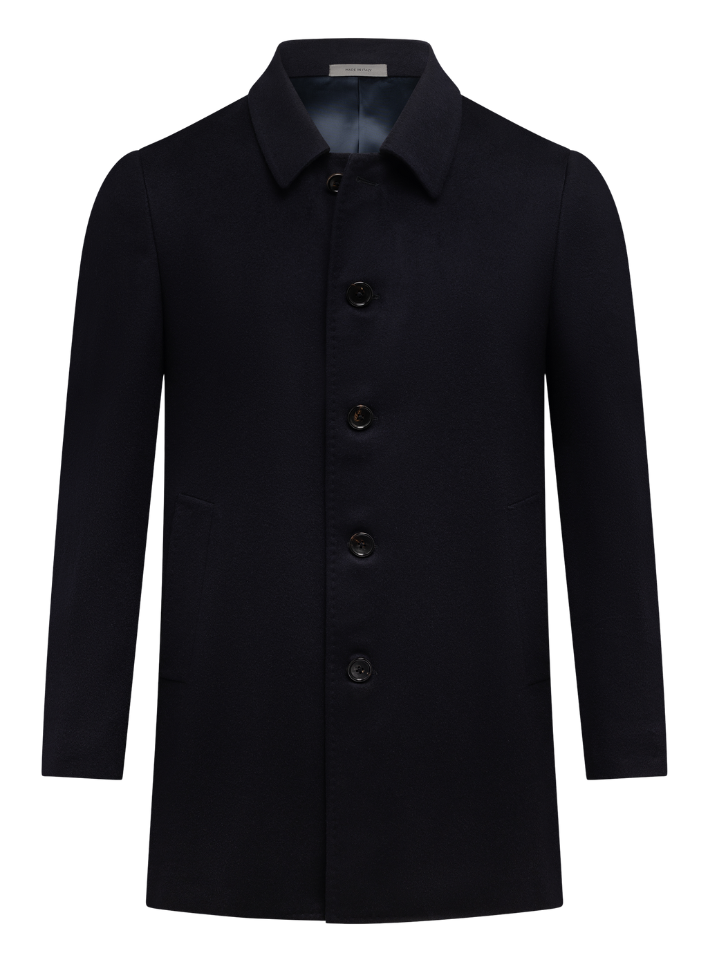 Mantel van cashmere | BLUE NAVY