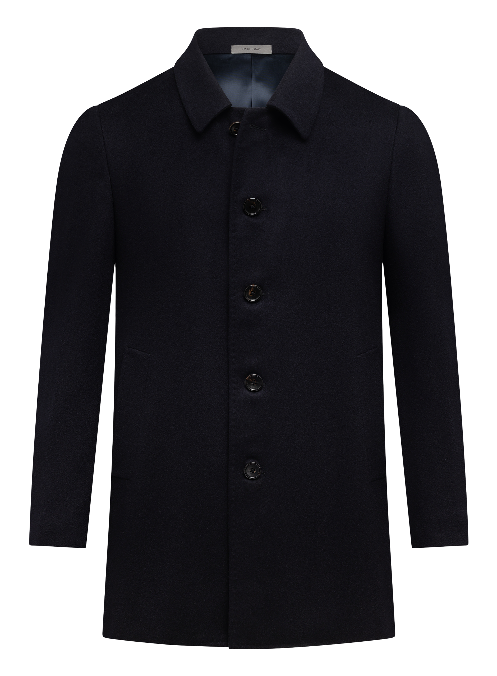Mantel van cashmere | BLUE NAVY