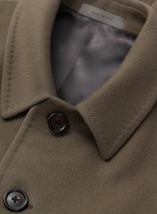 Mantel in wol