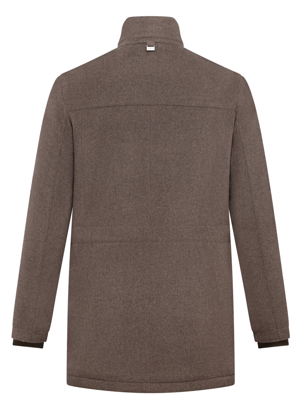 Verfijnde parka van wol en cashmere | TAUPE