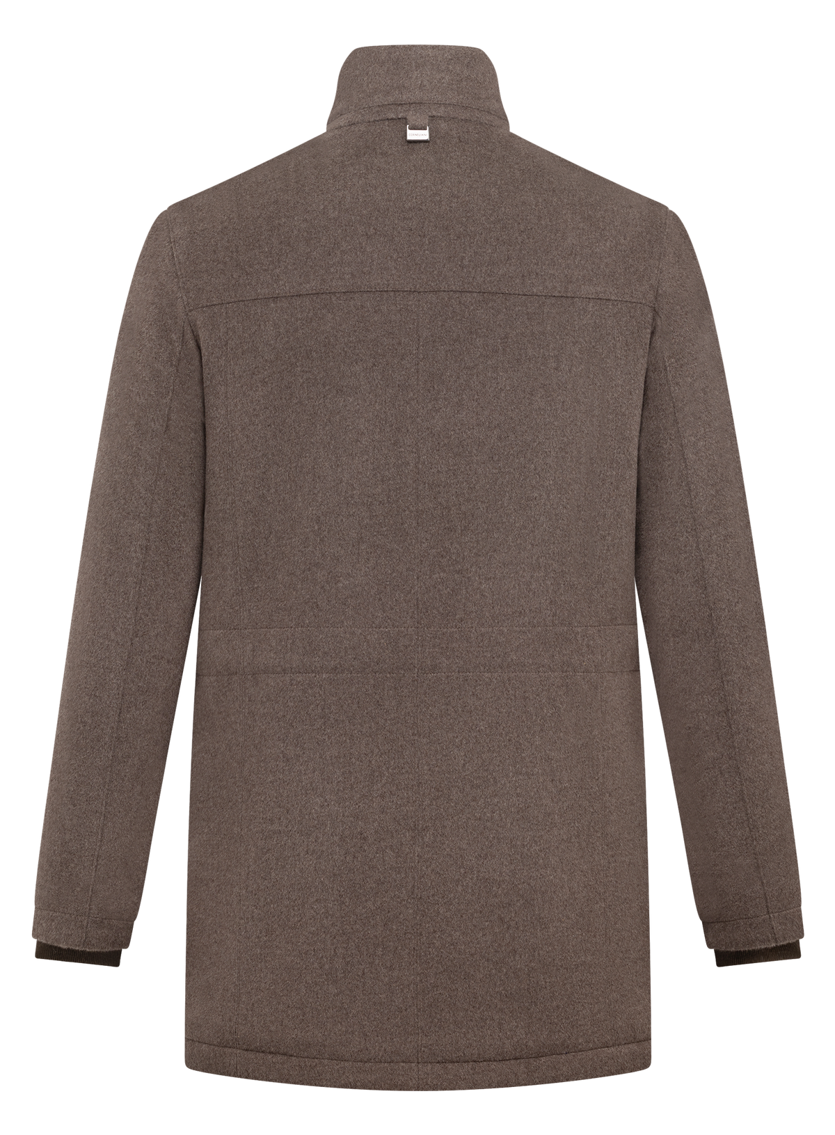 Verfijnde parka van wol en cashmere | TAUPE