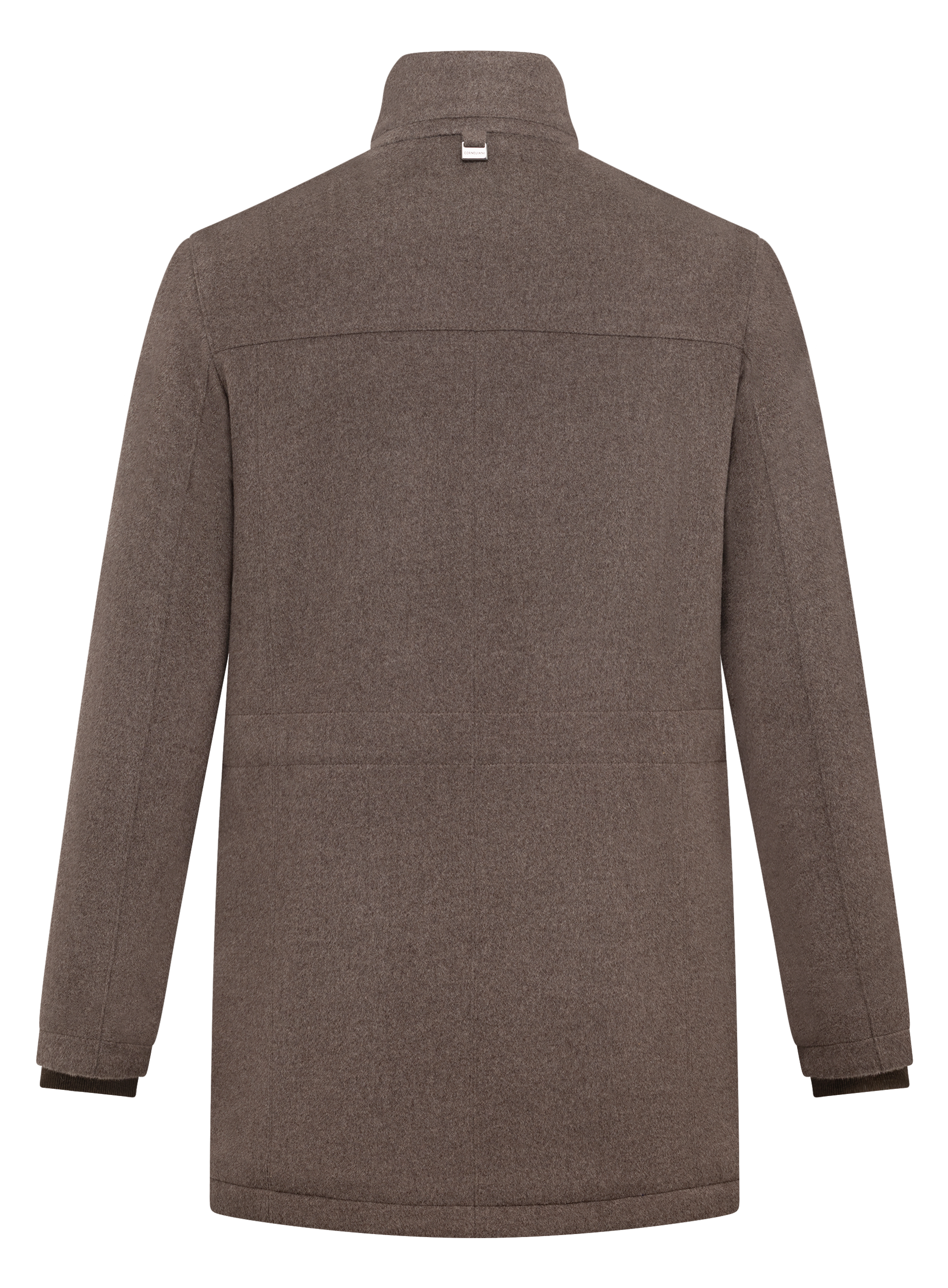 Verfijnde parka van wol en cashmere | TAUPE