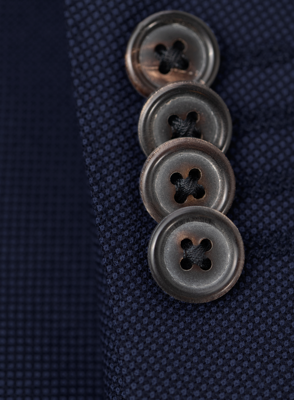 Tweedelig pak van scheerwol | FULL_WIDTH | Blauw