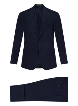 Abito uomo in lana | Blauw