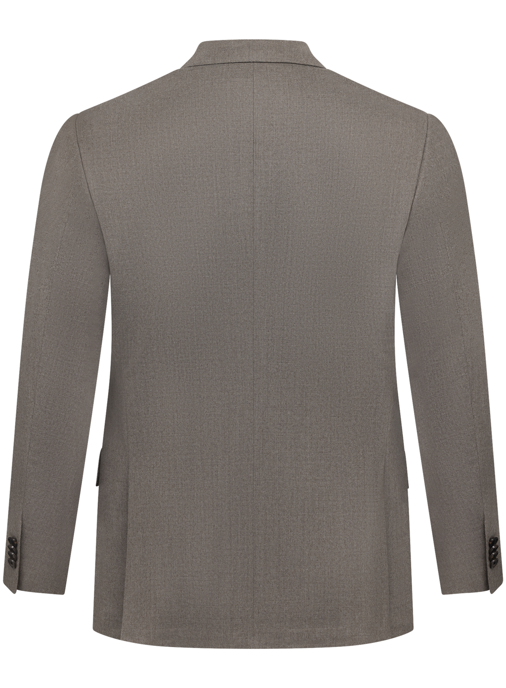 Tweedelig pak van fijne scheerwol | TAUPE