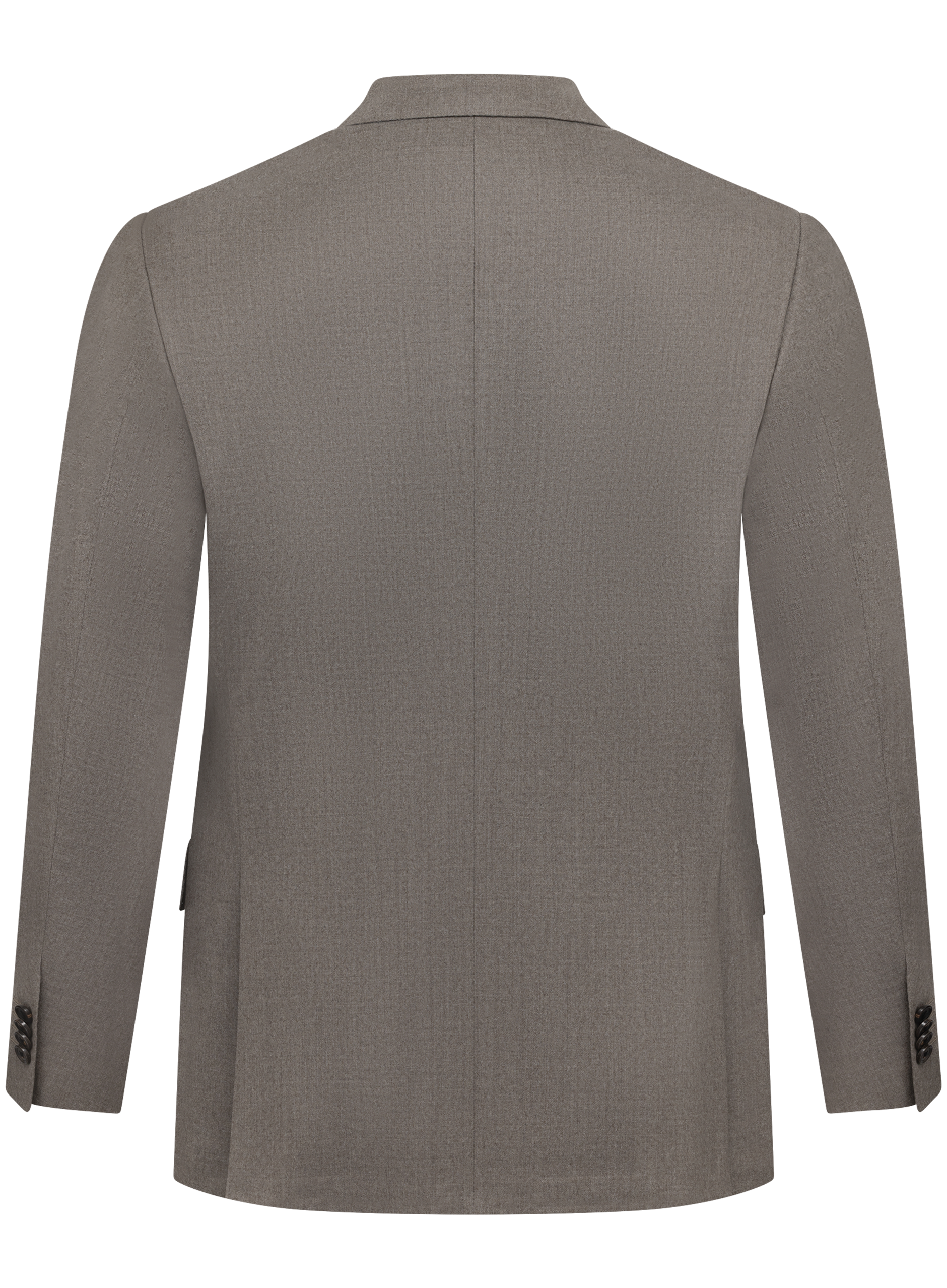 Tweedelig pak van fijne scheerwol | TAUPE