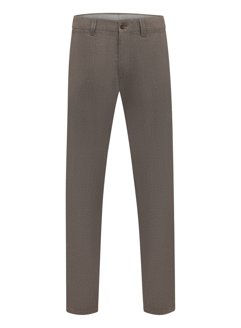 Chino van scheerwol en cashmere | TAUPE