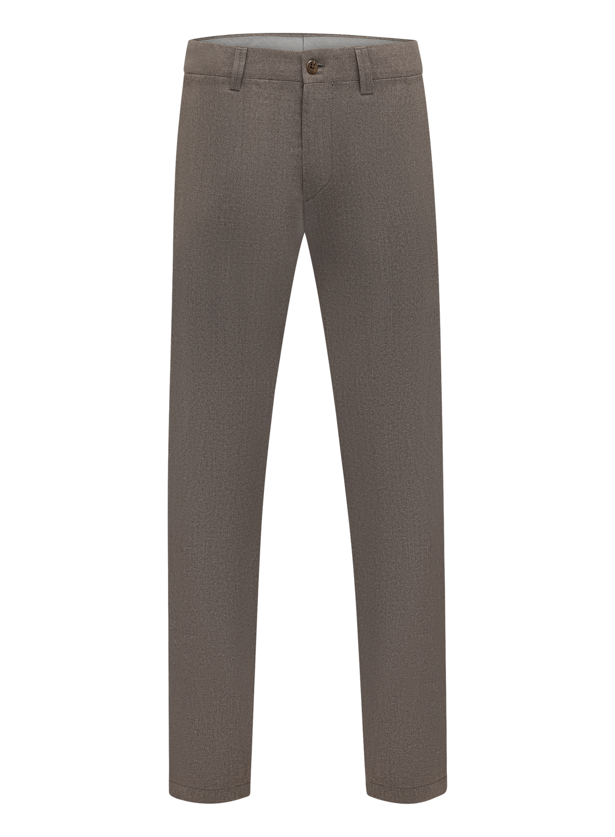 Broek in scheerwol cashmere | TAUPE