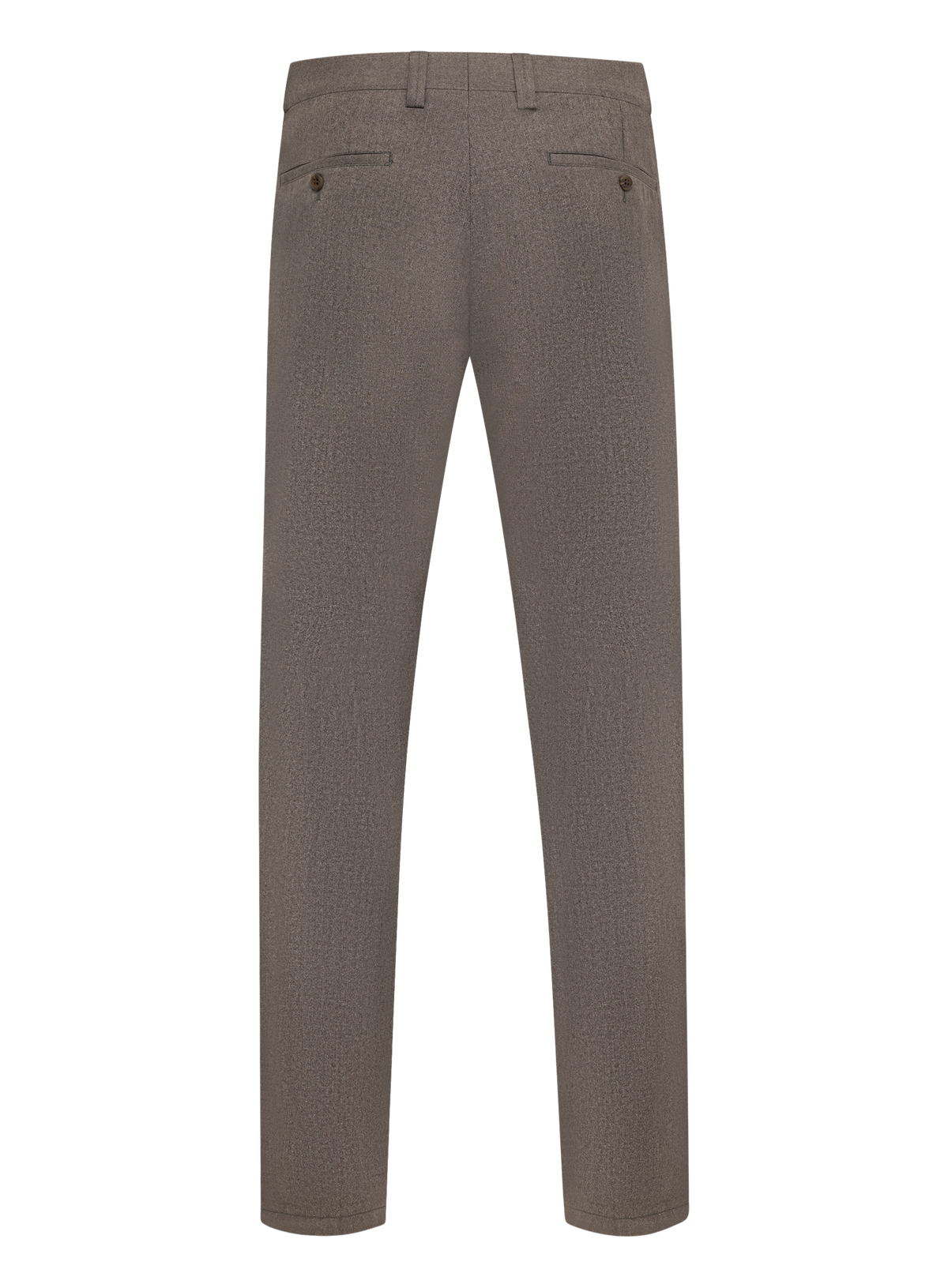 Broek in scheerwol cashmere | TAUPE