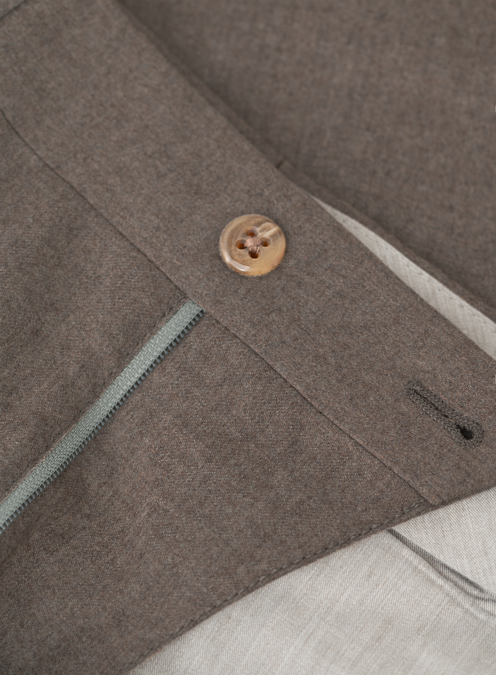 Chino van scheerwol en cashmere | FULL_WIDTH | TAUPE
