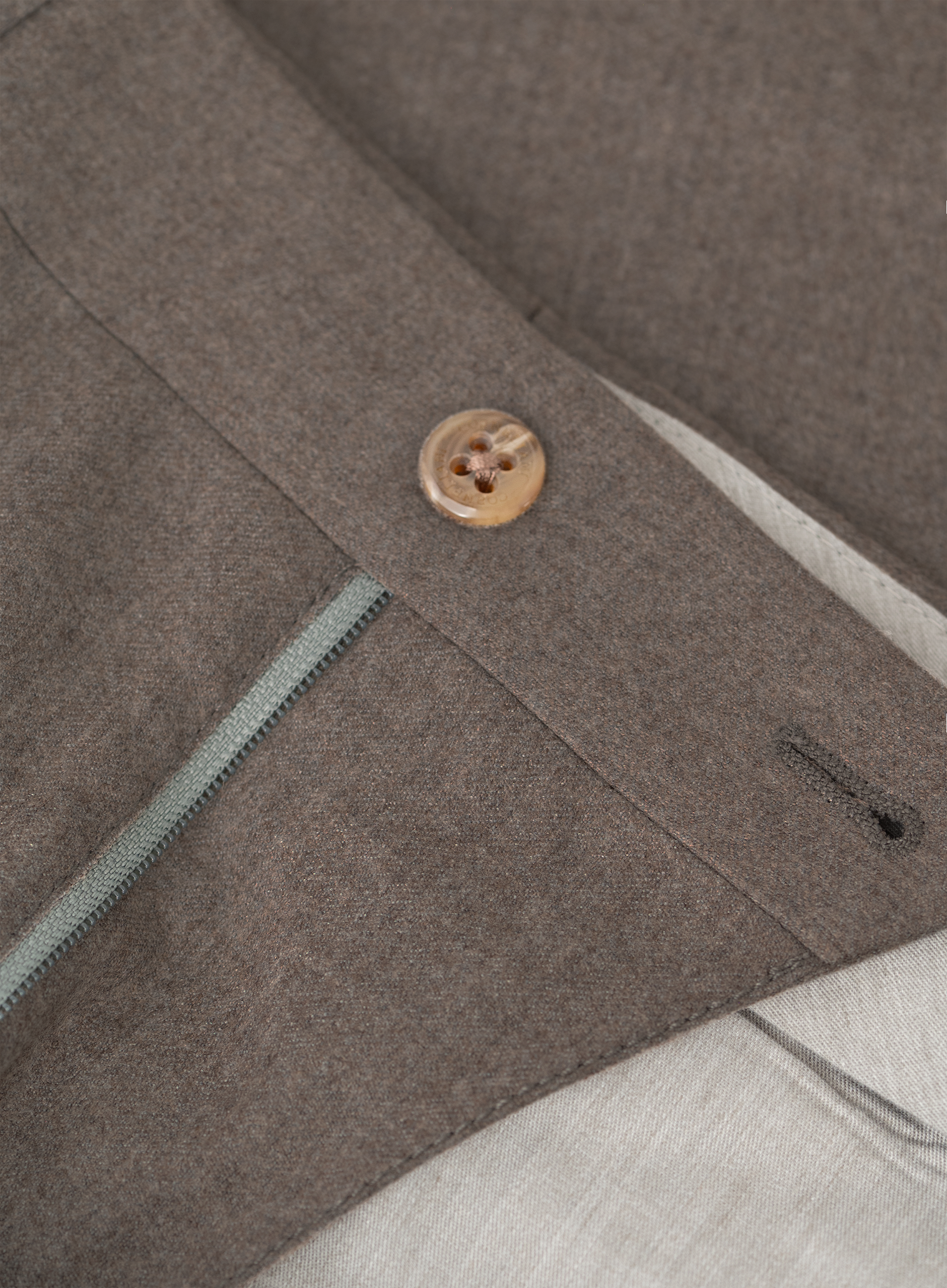 Chino van scheerwol en cashmere | FULL_WIDTH | TAUPE