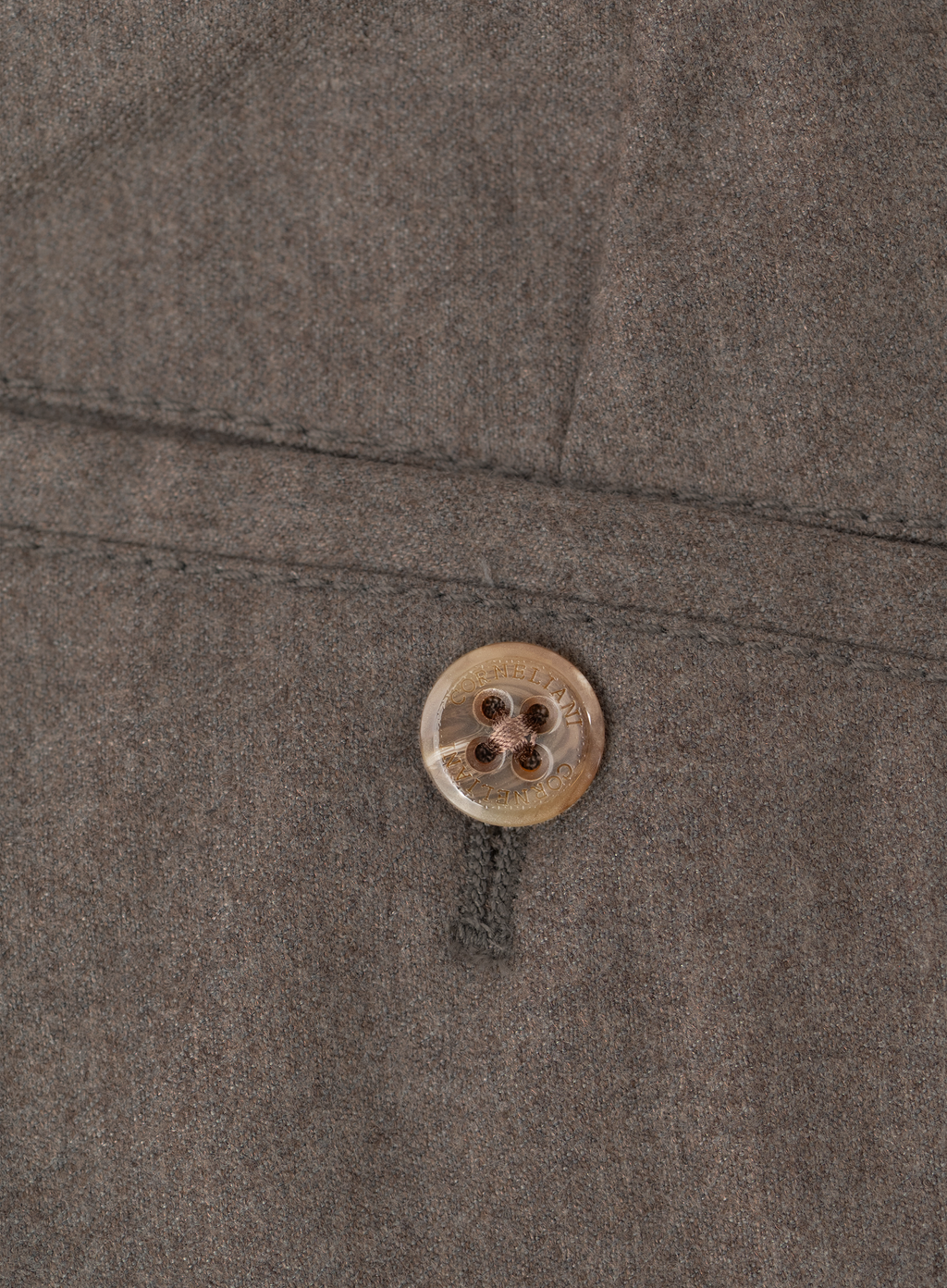Chino van scheerwol en cashmere | FULL_WIDTH | TAUPE