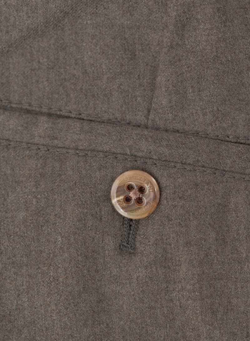 Chino van scheerwol en cashmere | FULL_WIDTH | TAUPE