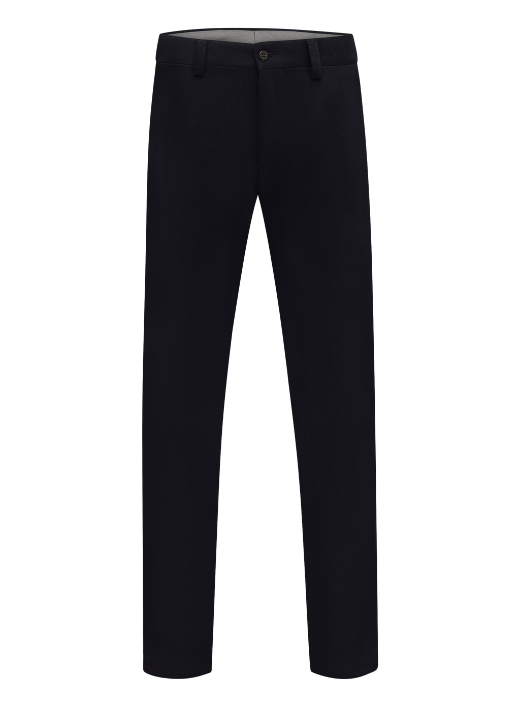 Chino van scheerwol en cashmere | BLUE NAVY