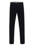 Chino van scheerwol en cashmere | BLUE NAVY