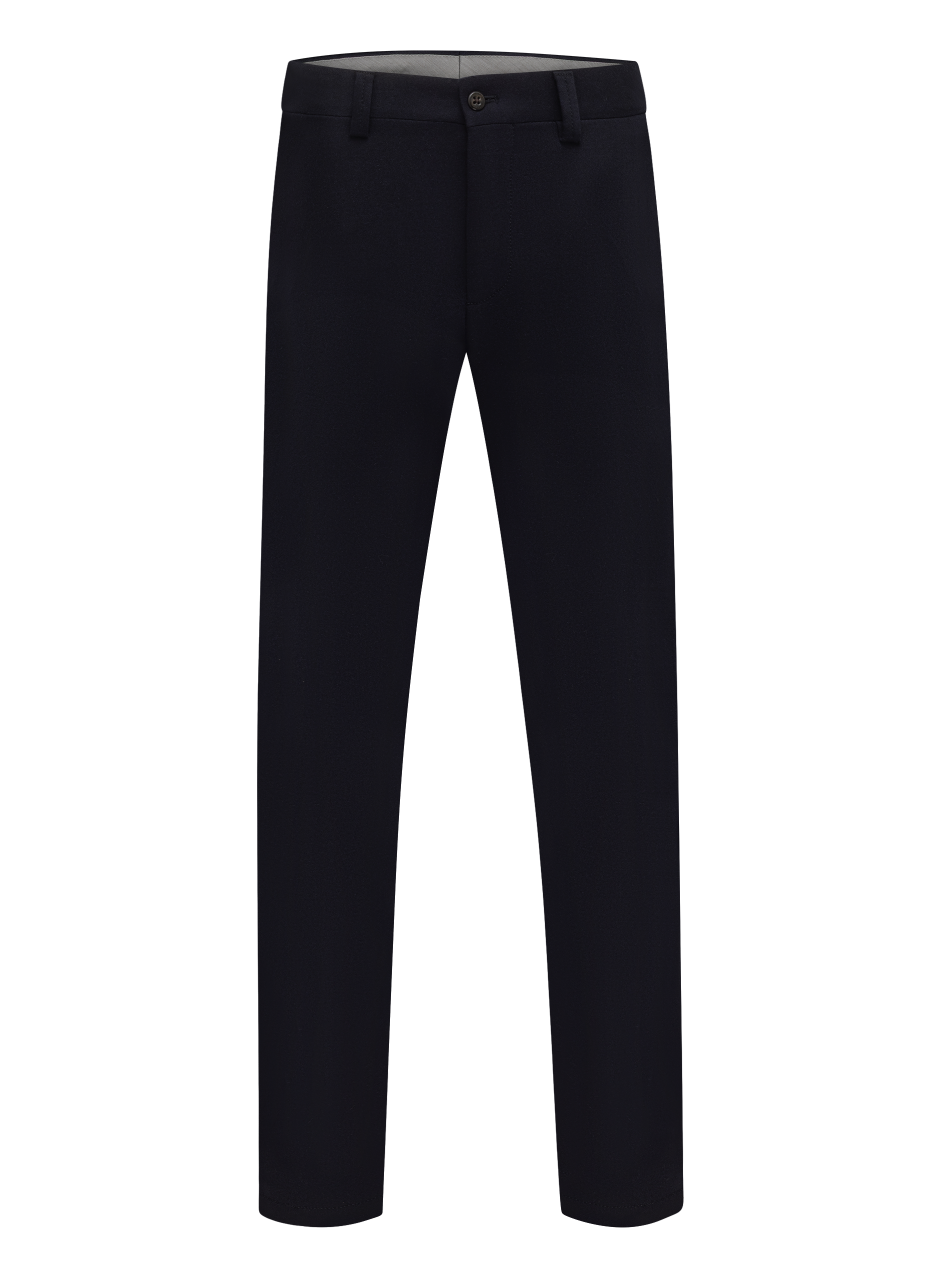 Chino van scheerwol en cashmere | BLUE NAVY