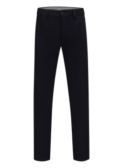 Broek in wol cashmere stretch | BLUE NAVY