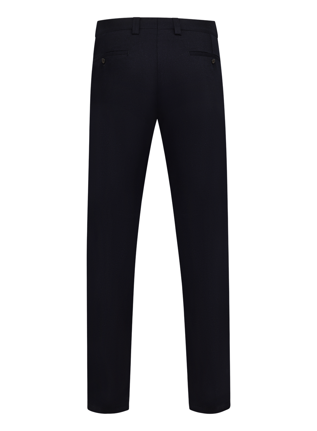 Chino van scheerwol en cashmere | BLUE NAVY