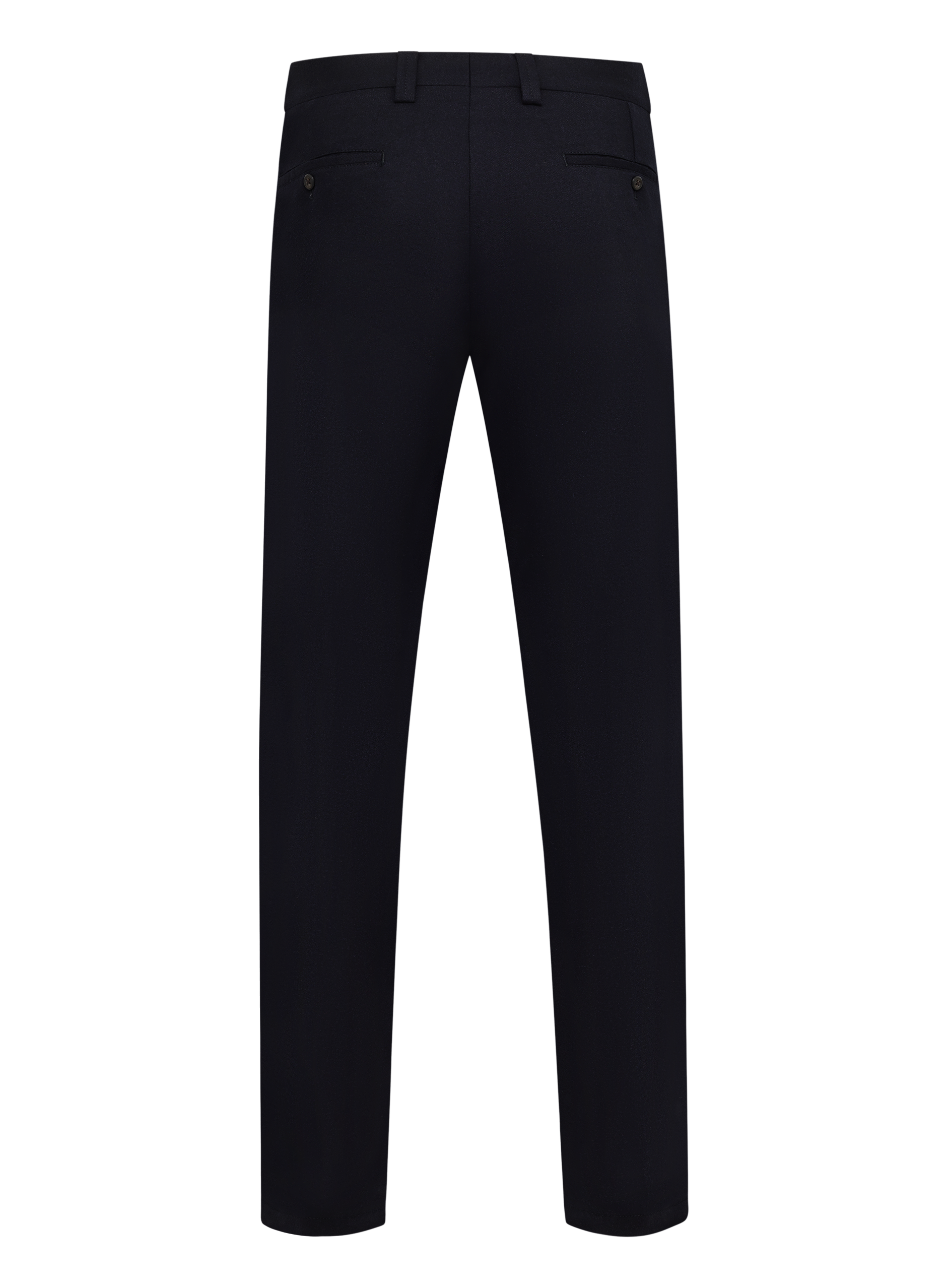 Chino van scheerwol en cashmere | BLUE NAVY