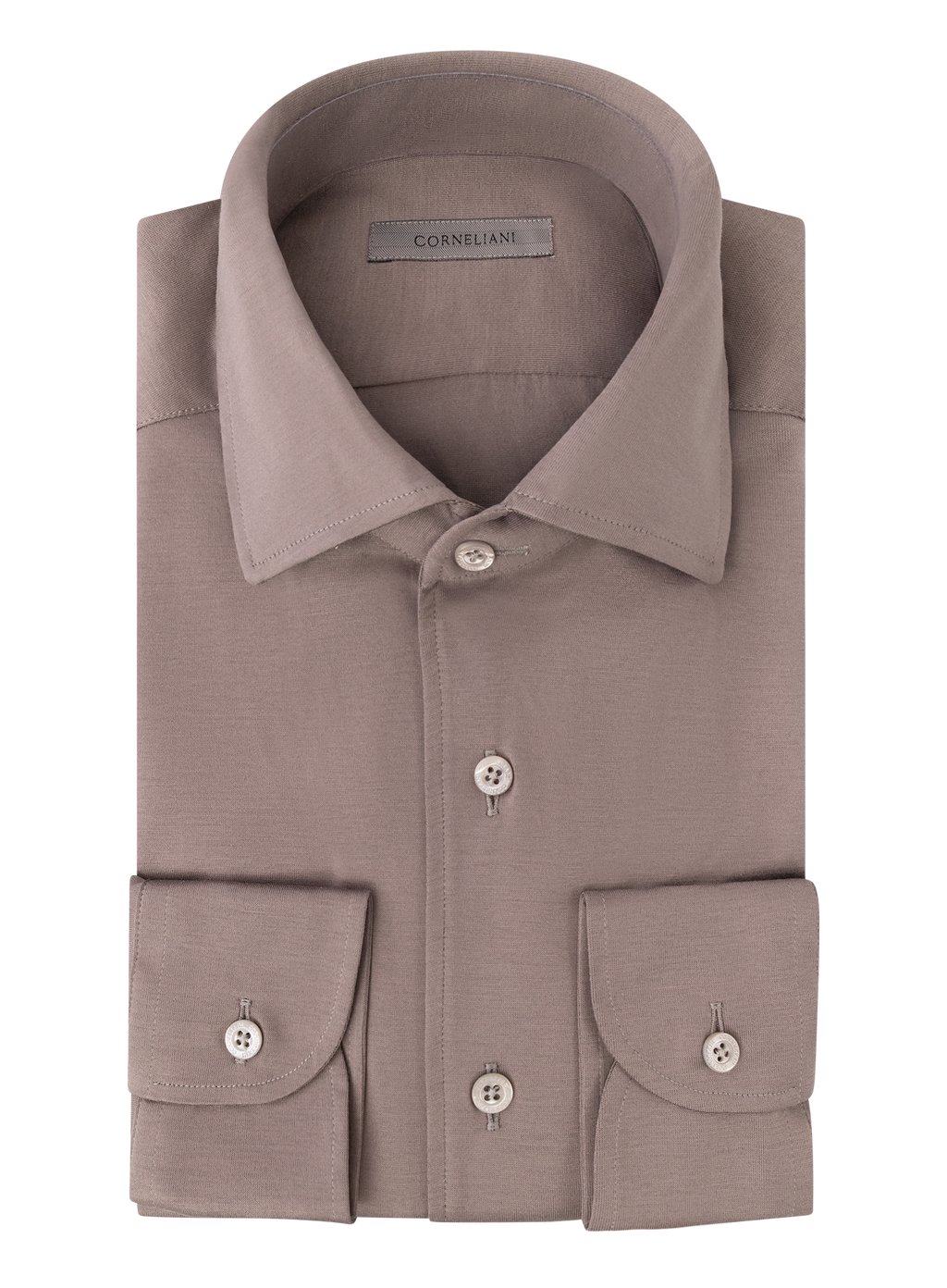 Overhemd in katoen | TAUPE